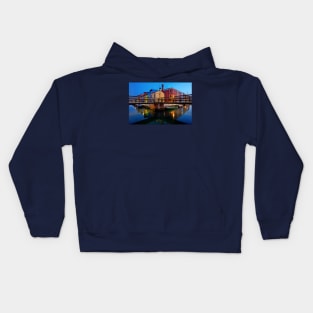 Peaceful evening in Burano Kids Hoodie